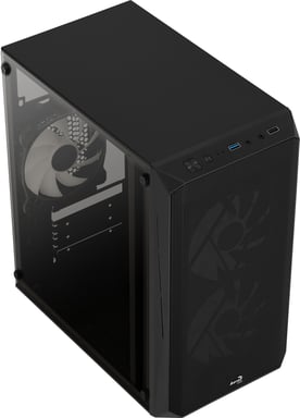 Aerocool CS107V2 Mini Torre Centrale Nero
