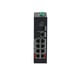 Dahua Technology PFS3110-8ET-96-V2 Non-géré Fast Ethernet (10/100) Connexion Ethernet, supportant l'alimentation via ce port (PoE) 10U Noir