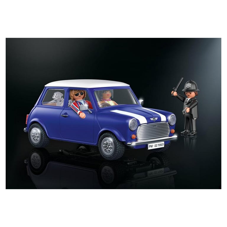 Mini Cooper Playmobil avec 2 personnages et accessoires classiques Neuf - vue 3