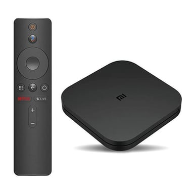 XIAOMI/MI TV BOX S - Android 8.1 TV 4K HDR - Acces direct Netflix - Noir Nouvelle version EURO