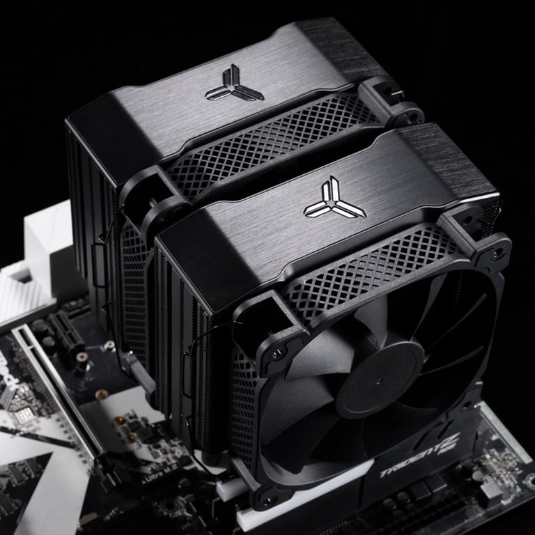 Jonsbo Hx7280 Cpu kühler 2x 140mm 1x 120mm Schwarz - vue 3