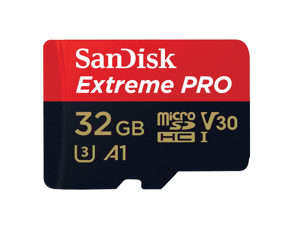 SanDisk Extreme Pro 32 Go MicroSDHC UHS-I Classe 10 - Neuf