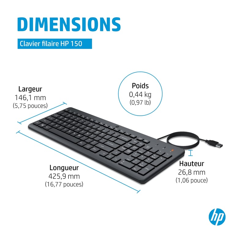 HP 150 Clavier - vue 5