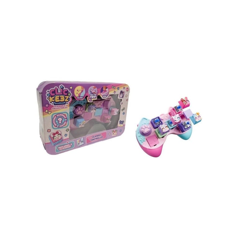 Clickeez - GOLIATH - Manette - Touches a collectionner - 1 manette + 5 clickeez - Des 6 ans - Neuf