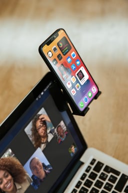 Support Smartphone pour PC Noir Bigben