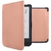 imoshion Étui de liseuse portefeuille Slim Soft pour Pocketbook Touch Lux 5 / HD 3 / Basic Lux 4 / Vivlio Lux 5 - Rose Doré