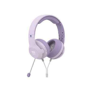 Casque Gaming - Filaire - Nintendo Switch 2 - Micro flexible - Lavande