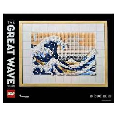 Recrea la Gran Ola de Hokusai con LEGO® ART 31208