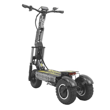 Trottinette électrique tout-terrain OOTD T30 à 3 roues, double moteur 1600 W, 13 pouces, 60 V, 31,2 Ah, pour adulte