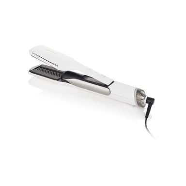 GHD Duet Style Blanco 2-en-1 Air-Fusion alisador y secador Infinity sensors Shine Shot 185°C