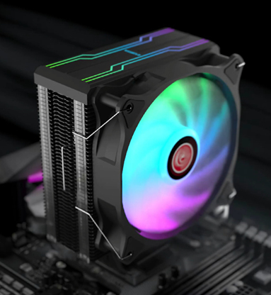 RAIJINTEK ELEOS 12 EVO RBW Processeur Refroidisseur d'air 12 cm 1 pièce Neuf - vue 2