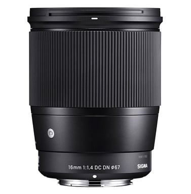 Sigma 16mm F1.4 DC DN | C, Canon RF MILC Grand-angle Noir