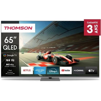 65QG7C04 - TV QLED 65 (164 cm) - 4K UHD 3840x2160 - 144 Hz - Dolby Vision/Atmos - Google TV - 2xHDMI 2.1 + 2xHDMI 2.0