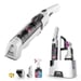 Shark HX100EUT aspirateur de table Noir, Rose, Blanc Sans sac