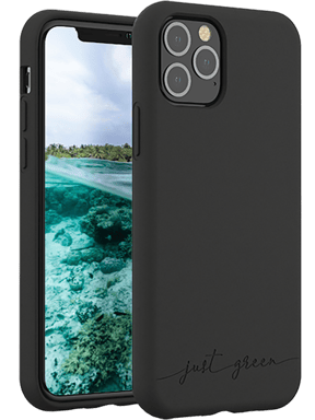 Coque iPhone 11 Pro Natura Noire - Eco-conçue Just Green