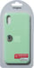 Coque rigide finition soft touch vert menthe pour iPhone XR