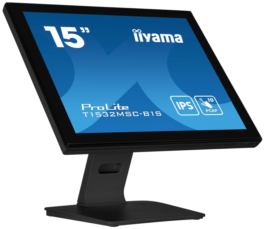 iiyama ProLite T1532MSC B1S écran plat de PC 38 1 cm 15 1024 x 768 pixels XGA LCD Écran tactile Neuf - vue 1