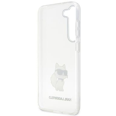 Funda Karl Lagerfeld Ikonik Choupette para Samsung Galaxy S23, transparente