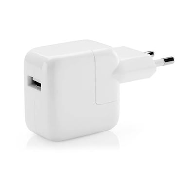Chargeur d'alimentation Apple a USB 12 W pour iPhone, iPad o iPod