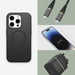 OtterBox OtterGrip Symmetry Series pour iPhone 15 Pro, Black Apple (brand) iPhone 15 Pro