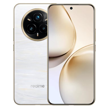 realme 14 Pro+ 5G 17,4 cm (6.83'') SIM doble Android 15 USB Tipo C 8 GB 256 GB 6000 mAh Blanco