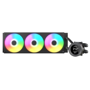 COUGAR CGR-PSDVARGB-B-360 Procesador Sistema de refrigeración líquida todo en uno 12 cm Negro