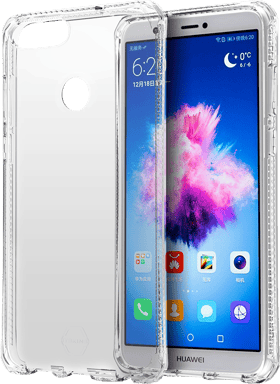 Custodia semirigida traslucida Itskins Spectrum per Huawei P Smart
