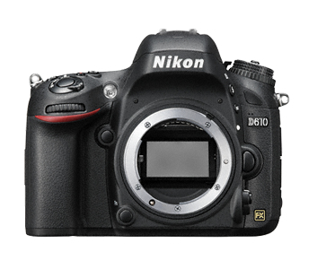 Nikon D610 Cuerpo de la cámara SLR 24,3 MP CMOS 6016 x 4016 Pixeles Negro