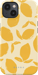 Burga Funda para iPhone 13 Tough A prueba de golpes modelo Lemon Tart Amarillo