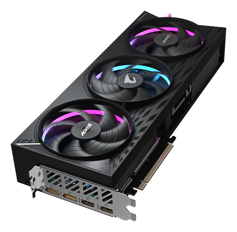 Carte graphique GIGABYTE AORUS Radeon RX 9070 XT ELITE - vue 2