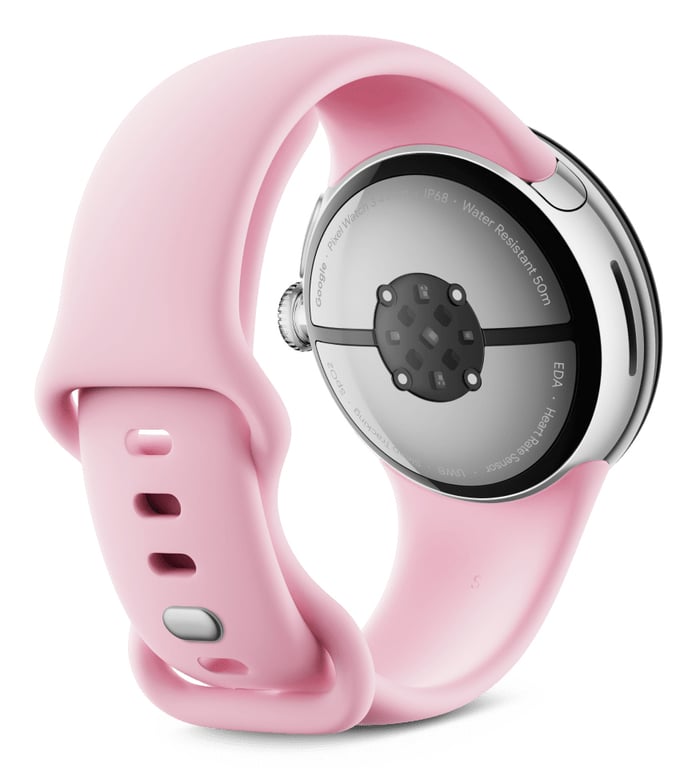 Pixel Watch 3 (Bluetooth) Boitier de 41 mm avec bracelet Rose - Neuf
