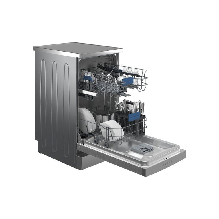 Lave vaisselle pose libre BEKO BDFS15030X 10 couverts Induction L45 cm 47 dBA Classe D Inox Anti trace - vue 4