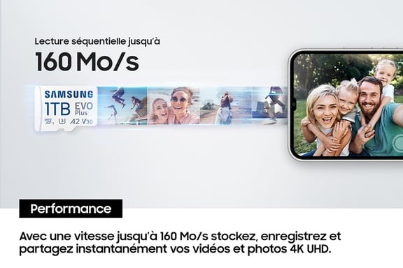 Scheda Samsung MicroSD EVO Plus (2024) da 256 GB