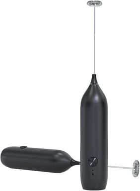 Mousseur à Lait Électrique Rechargeable noir