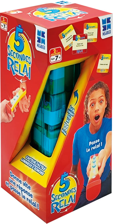 Jeu De Société Megableu 678078 – 5 Secondes Relai Électronique Pour 2 À 4 Joueurs - vue 6