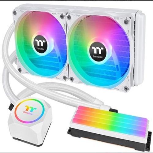 THERMALTAKE Floe RC 240 CPU & Memory AIO Snow Edition Neuf