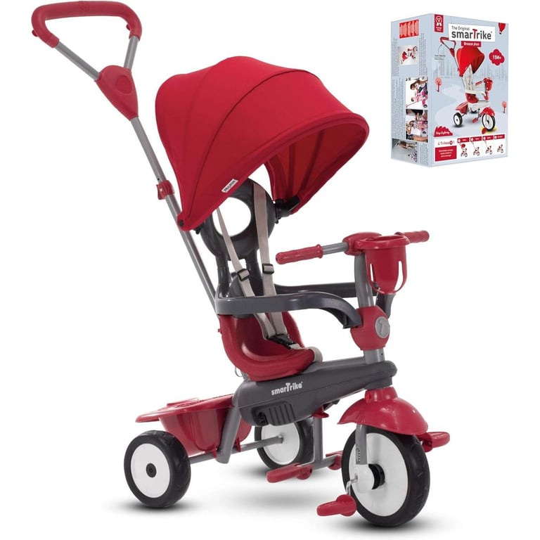 Tricycle SmarTrike Breeze Plus – Évolutif 4 en 1, Pour Enfants de 15 mois à 3 ans - vue 3