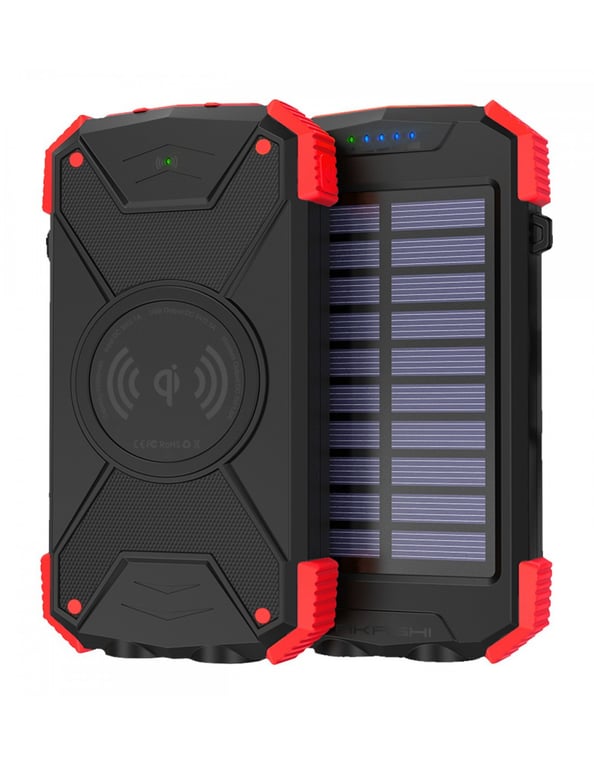 Altadif ALTPB10WIRLSOLAR banque d'alimentation électrique 10000 mAh Recharge sans fil Neuf