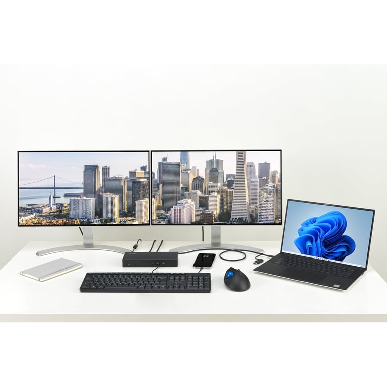 Kensington SD4781P EQ Station d'accueil USB?C et USB?A avec deux sorties vidéo 4K Neuf - vue 2