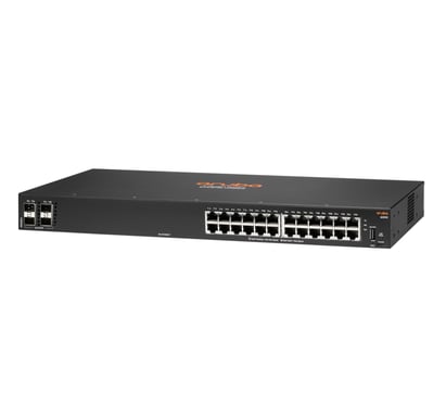 HPE Aruba Networking 6000 24G 4SFP Géré L3 Gigabit Ethernet (10/100/1000) 1U