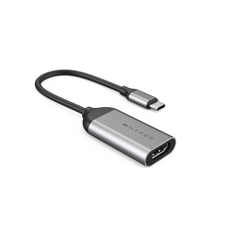 HYPER HD H8K USB Type C HDMI Acier inoxydable Neuf