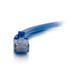 C2G Cable de conexión de red de 3 m Cat6 sin blindaje y con funda (UTP), color azul
