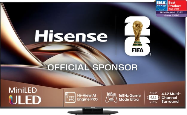 Hisense 65U8Q 165,1 cm (65'') 4K Ultra HD Smart TV Wifi Negro, Gris