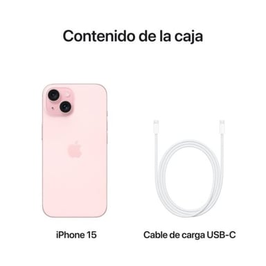 iPhone 15 (5G) 128 GB, rosa, sbloccato