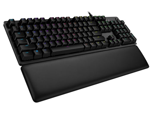 Logitech G 920-009327 teclado Juego USB Nórdico Carbono