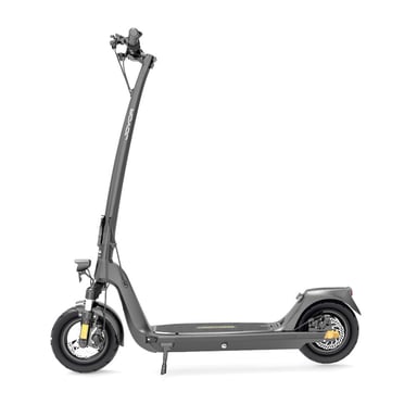 Patinete eléctrico para adultos con potente motor de 500 W, scooter eléctrico de cercanías, hasta 25 km/h, alcance de 40 km, freno de disco delantero y trasero y neumáticos de aire de 10 pulgadas