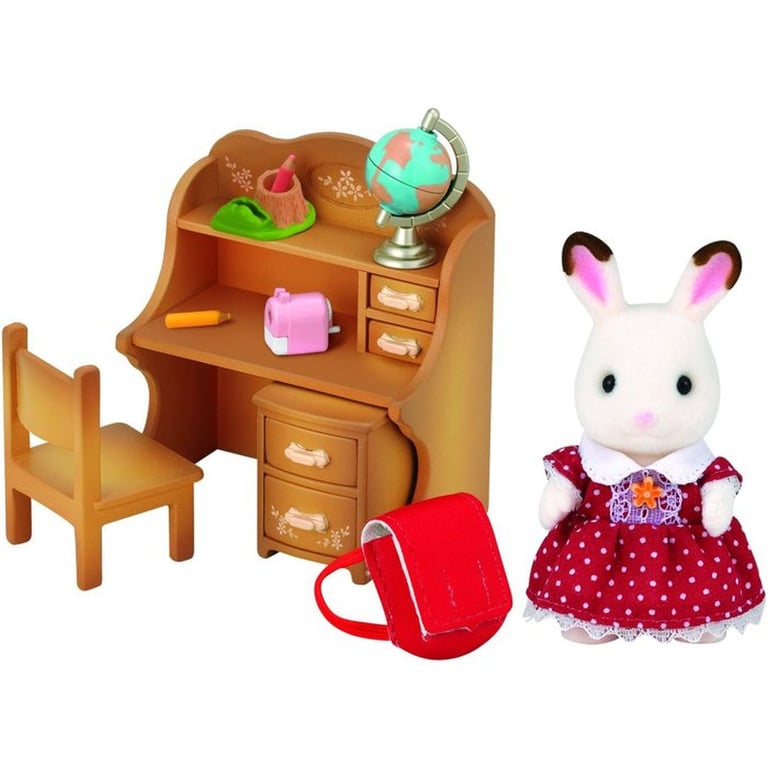 Sylvanian Family 5016 : Fillette lapin dans le bureau Epoch d'enfance - vue 6