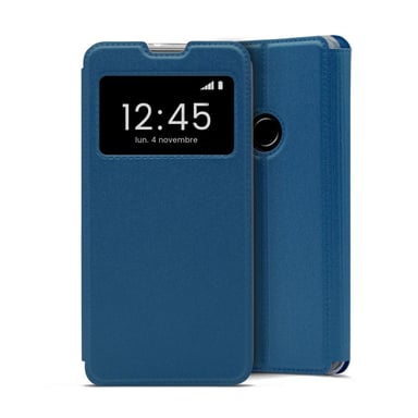 Etui Folio Bleu compatible Huawei Y7 2019