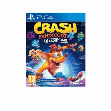 Juego Crash Bandicoot 4: It's About Time PS4 (Actualización gratuita para PS5)