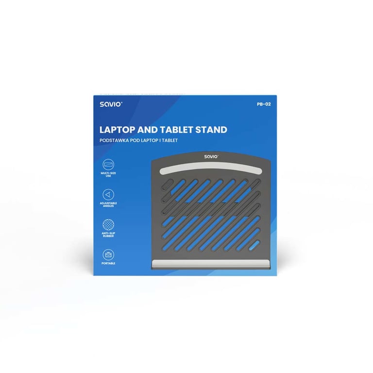 Savio PB 02 Support de livres Supports de Laptop Neuf - vue 2